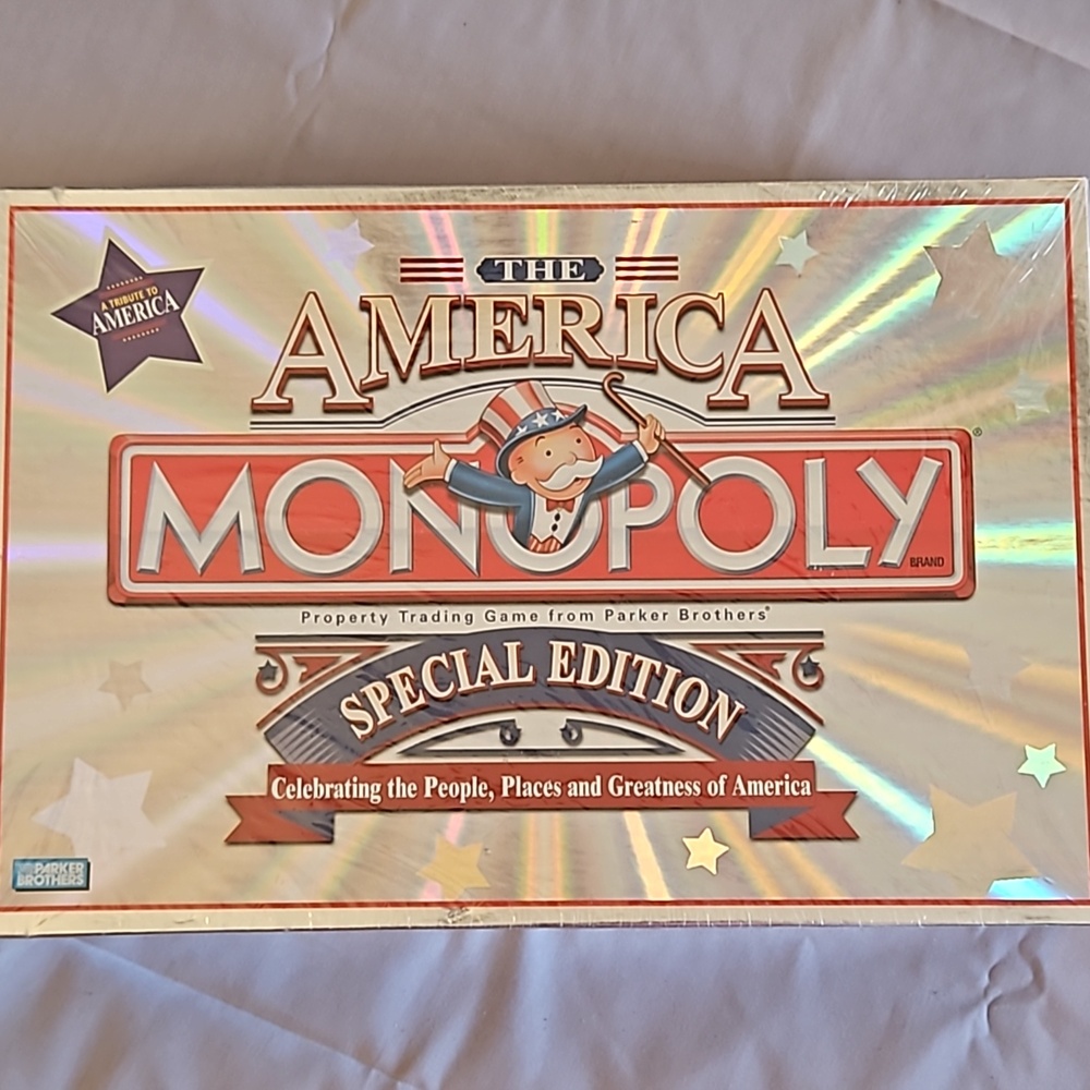 Monopoly The America Special Edition New